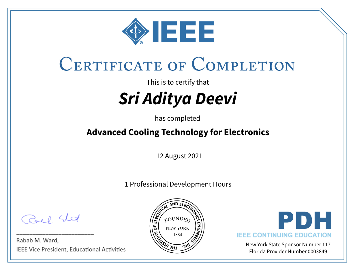 Electronics Cooling Technology