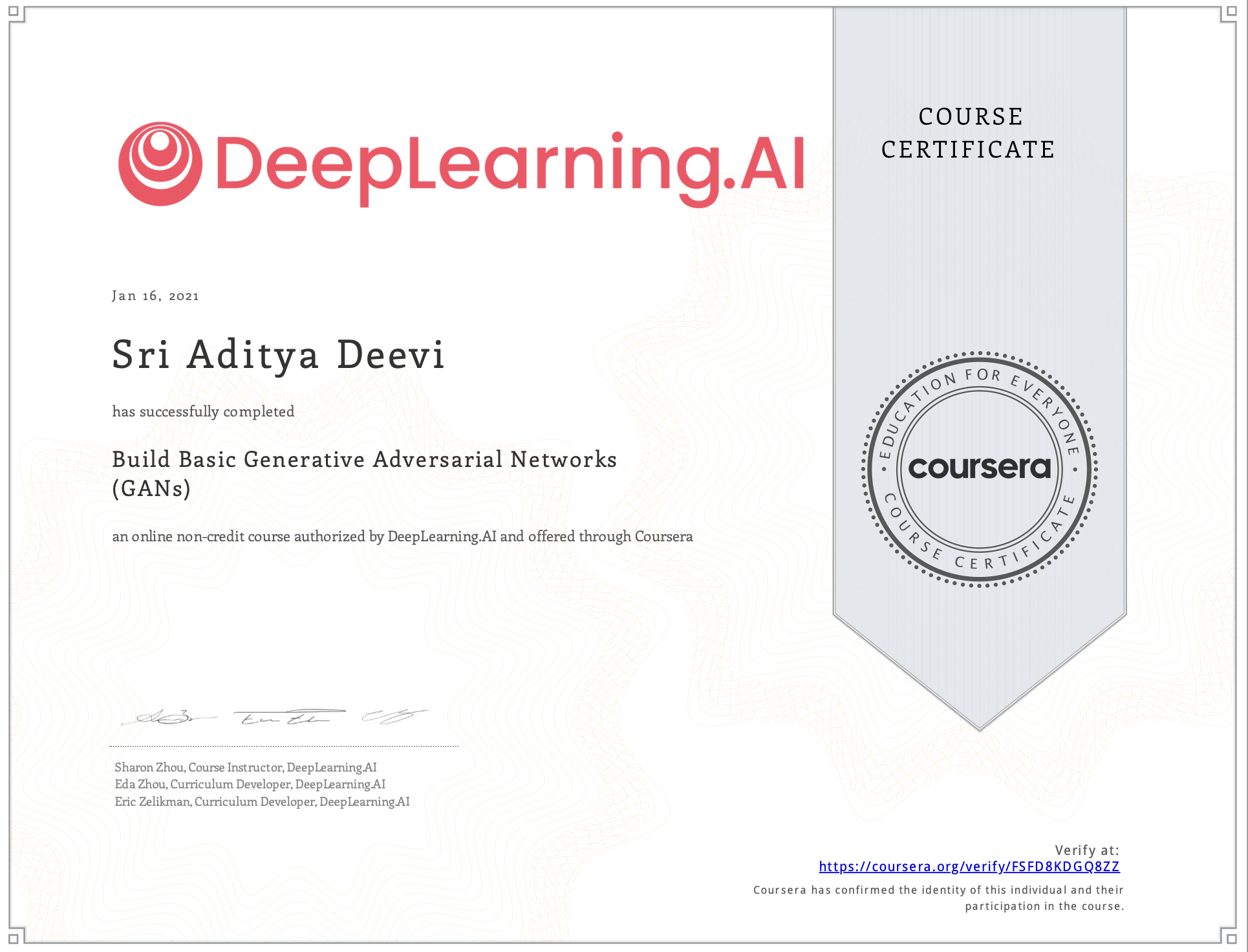 Generative Adversarial Networks (GANs)