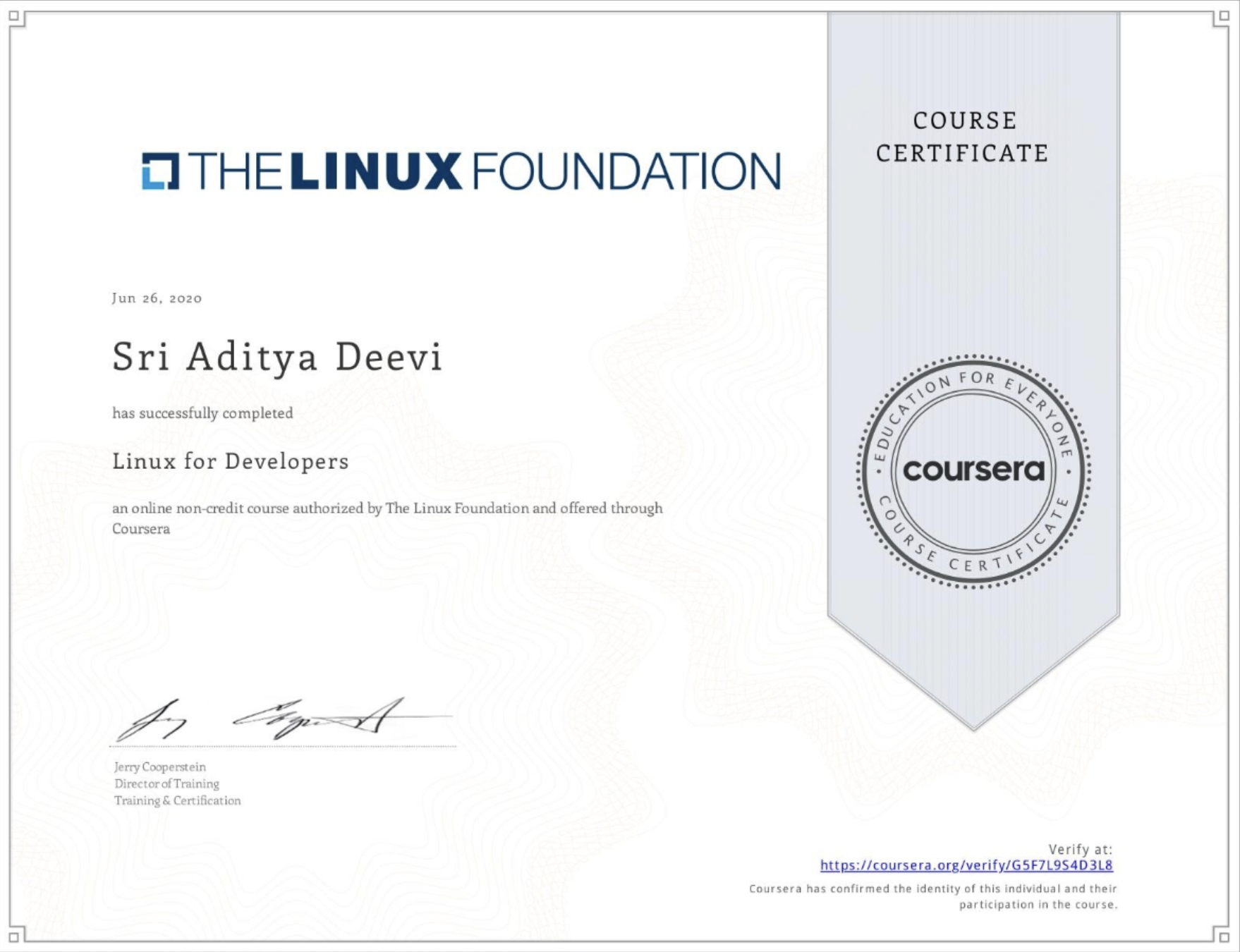 Linux for Developers
